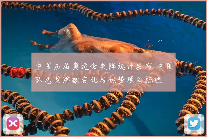 中国历届奥运会奖牌统计发布 中国队总奖牌数变化与优势项目梳理